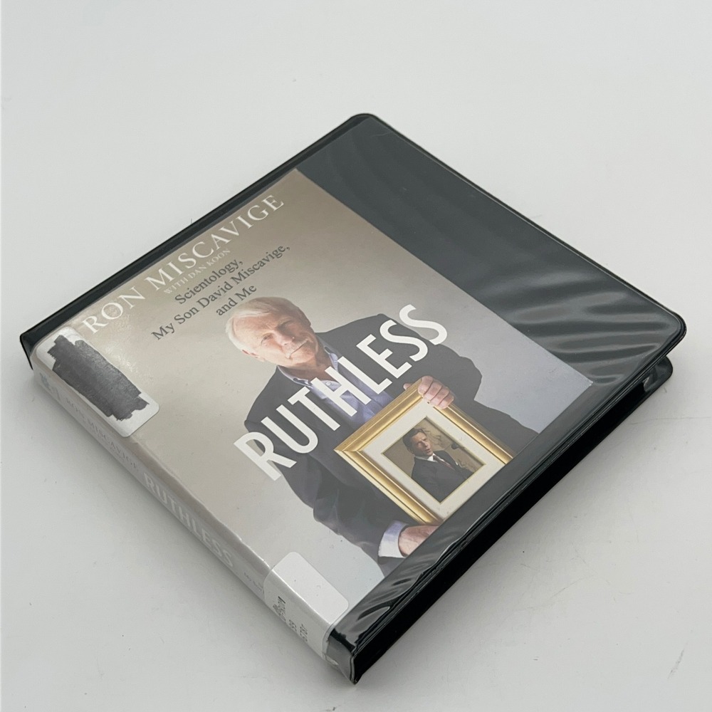 Ruthless Scientology My Son David Miscavige and Me Ron Miscavige 6 CD Audiobook